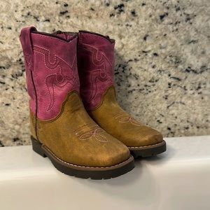 Shyanne size 7 toddler girls cowgirl boots